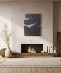 No. 36 - Textured Irregular Shape 3D Wall Art