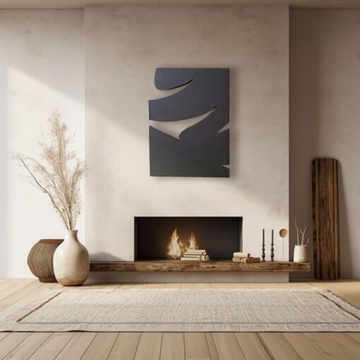No. 36 - Textured Irregular Shape 3D Wall Art