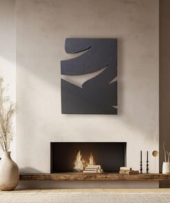 No. 36 - Textured Irregular Shape 3D Wall Art