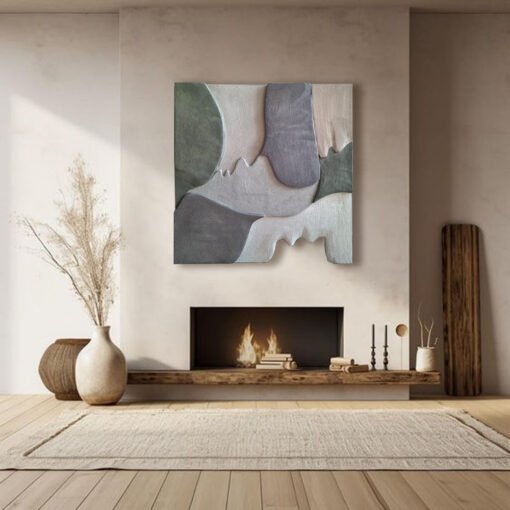 No. 6 - Modern Geometric Wall Art - Image 3