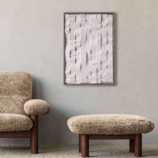 No. 13 - Textured Plaster Wall Art - Image 2