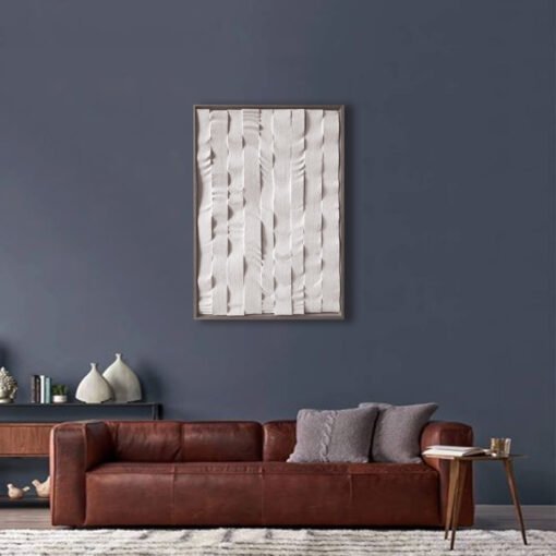 No. 13 - Textured Plaster Wall Art - Image 5
