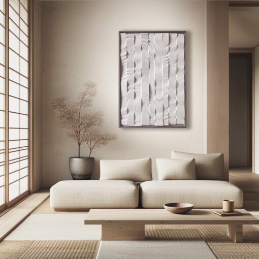 No. 13 - Textured Plaster Wall Art