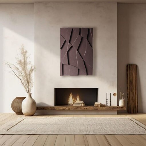 No. 8 - Unique Textured Wall Hanging - Image 3