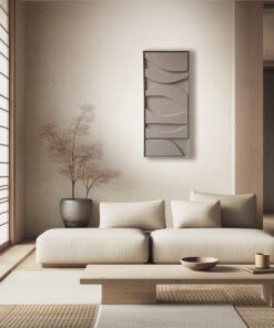 No. 29 - Sandy Beige Modern 3D Painting