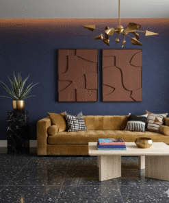 Alternative view of No. 54 - Diptych White Large Wall Art Set (2 Pieces)