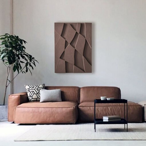 No. 33 - Modern Abstract Relief Sculpture
