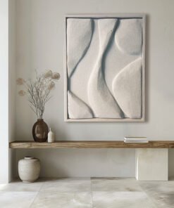 No. 5 - Textured Plaster Wall Art