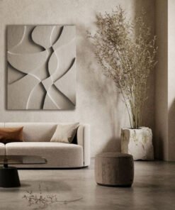 No. 31 - Sculptural Textured Wall Art