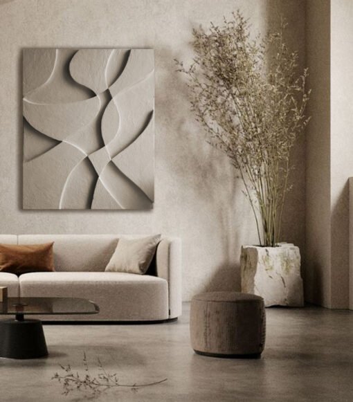 No. 31 - Sculptural Textured Wall Art