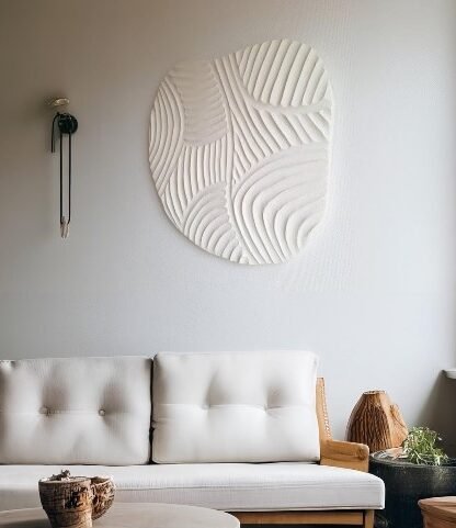 No. 47 - Textured Irregular Shape 3D Painting