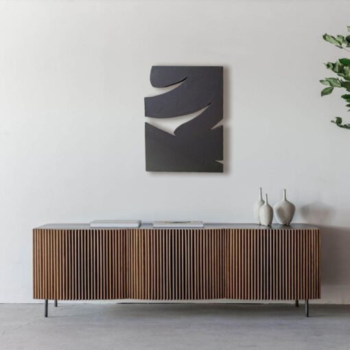 No. 36 - Textured Irregular Shape 3D Wall Art - Image 3