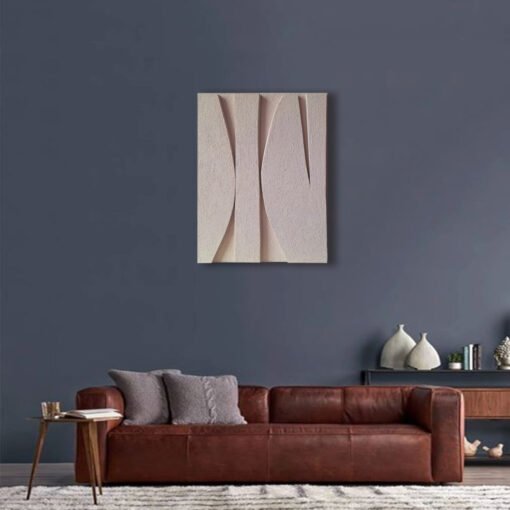 No. 28 - Unique Textured 3D Geometric Artwork