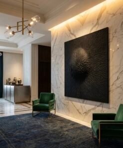 Alternative view of No. 11 - Unique Textured Relief Artwork