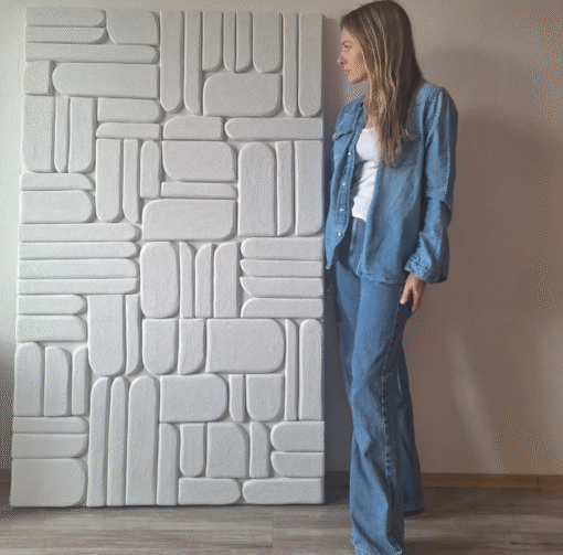 No. 3 - Unique Textured 3D Geometric Art - Image 7