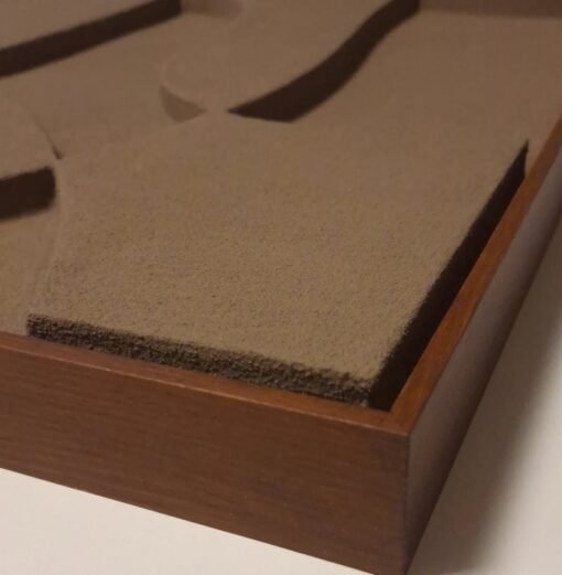 No. 1 - Textured Plaster Wall Art - Image 9