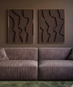 Alternative view of No. 57 - Modern Abstract Relief Sculpture