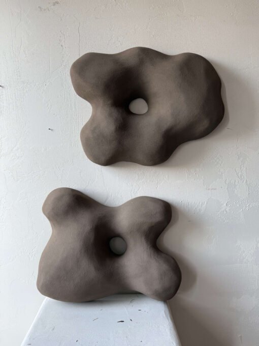 No. 55 - Diptych Plaster Wall Art (2 Pieces) - Image 5