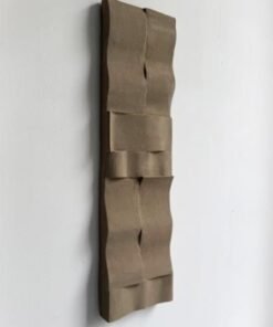 No. 59 - Sandy Brown Sculptural Plaster Painting