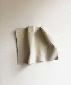 No. 61 - Abstract Paper Fold, Draped Fabric-Inspired Wall Sculpture