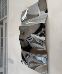 No. 11 - Handmade Chrome Mirror Wall Sculpture